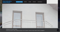 Desktop Screenshot of e-balustrady.pl